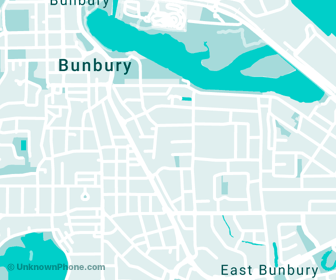 bunbury map