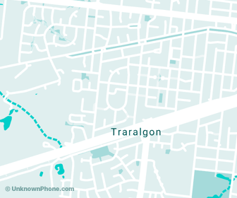 traralgon map