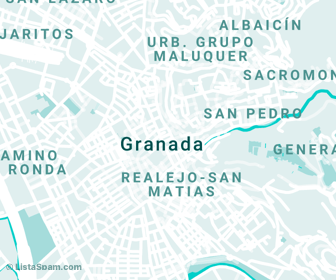 mapa de granada
