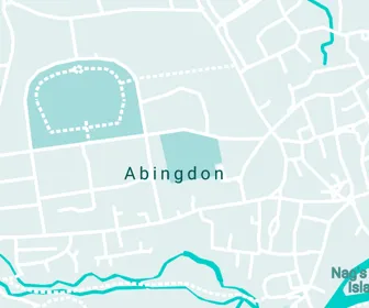 Abingdon map