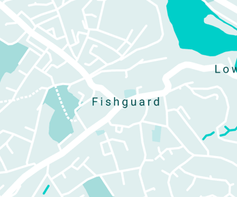 Fishguard map