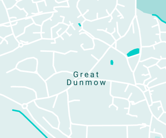 Great Dunmow map