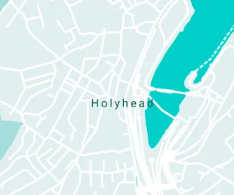 Holyhead map