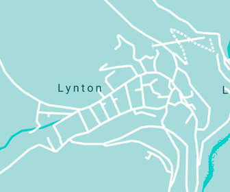 Lynton map