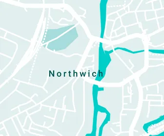Northwich map