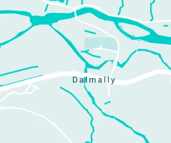 Dalmally map