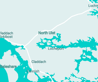 Lochmaddy map