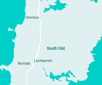 Lochboisdale map