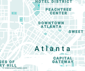 Athens GA map