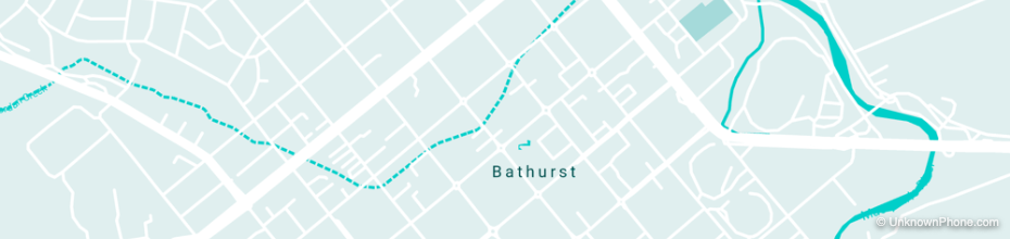 Bathurst map