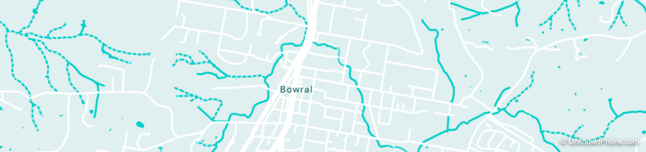 Bowral map