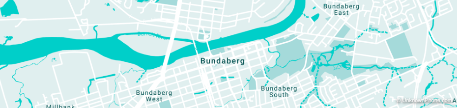 bundaberg area code map (Bundaberg, Australia)