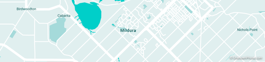 mildura area code map (Mildura, Australia)