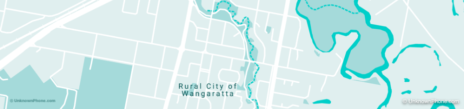 wangaratta area code map (Wangaratta, Australia)