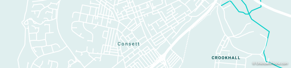 Consett map