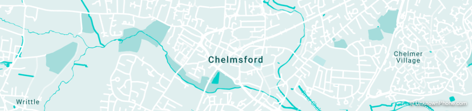 Chelmsford map