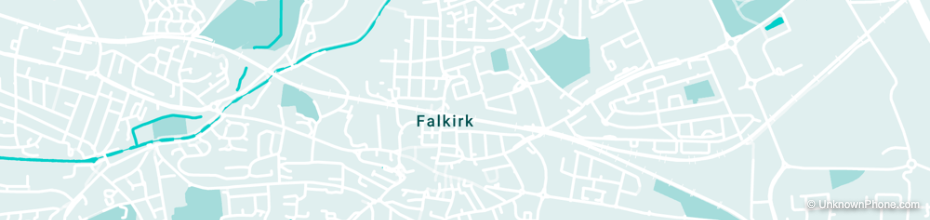 01324 area code map (Falkirk, United Kingdom)