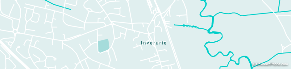 Inverurie map