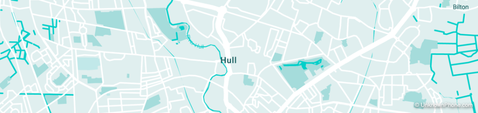 Kingston-upon-Hull map