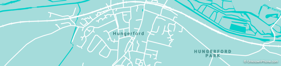 Hungerford map