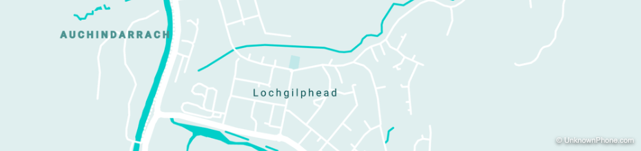 01546 area code map (Lochgilphead, United Kingdom)