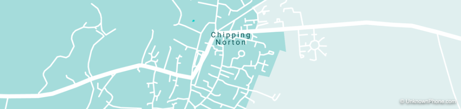 01608 area code map (Chipping Norton, United Kingdom)