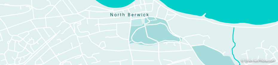 North Berwick map