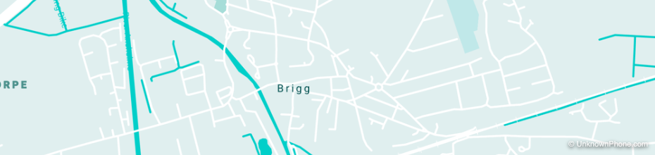 01652 area code map (Brigg, United Kingdom)
