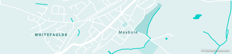 Maybole map