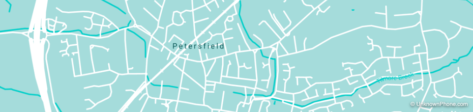 Petersfield map