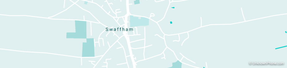 01760 area code map (Swaffham, United Kingdom)