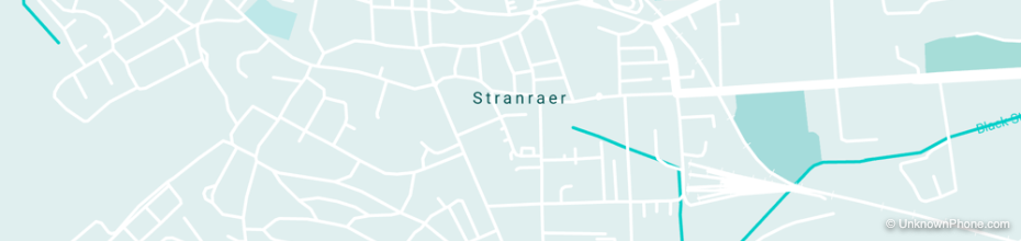 Stranraer map