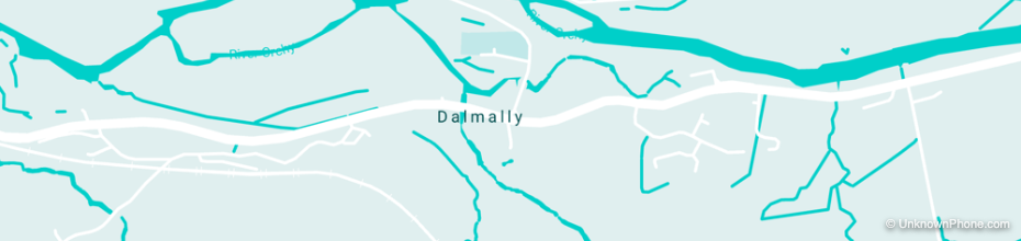 Dalmally map