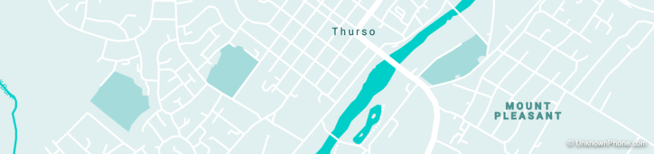 Thurso map
