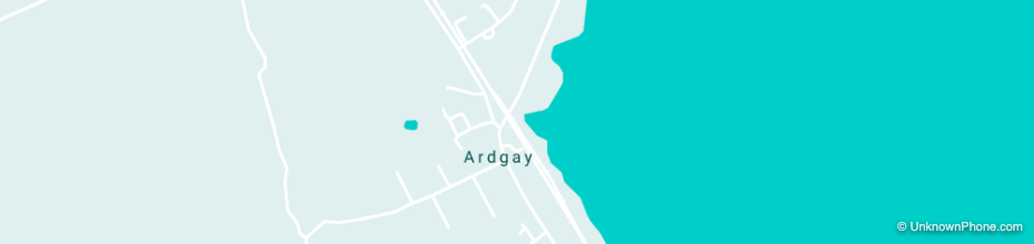 Ardgay map