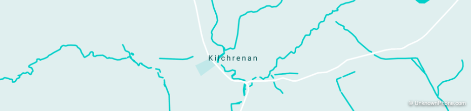 Kilchrenan map