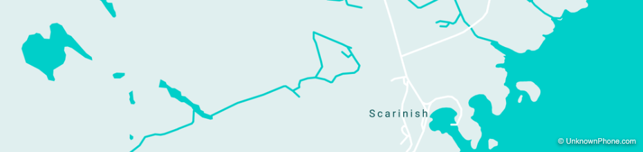 Scarinish map