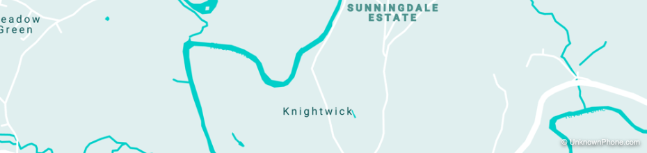 Bromyard (Knightwick/Leigh Sinton) map