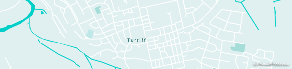 Turriff map