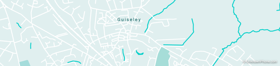 Guiseley map