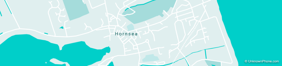 01964 area code map (Hornsea and Patrington, United Kingdom)