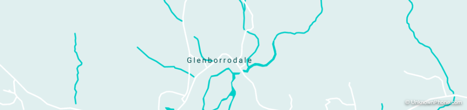 Glenborrodale map